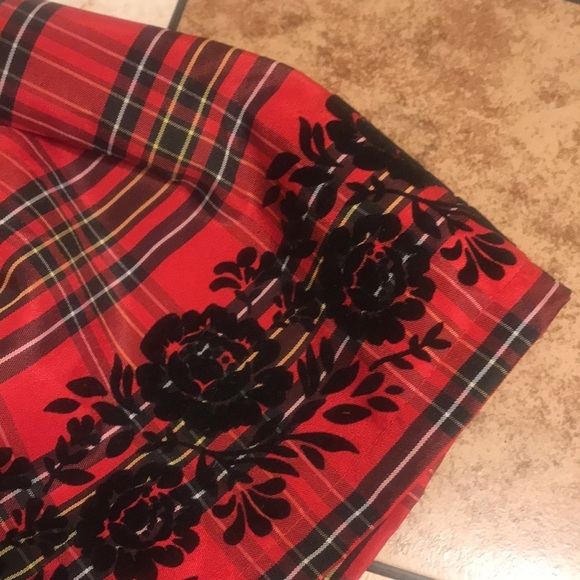 Good-lad red plaid Christmas baby girl dress size 6 months - Picture 4 of 9